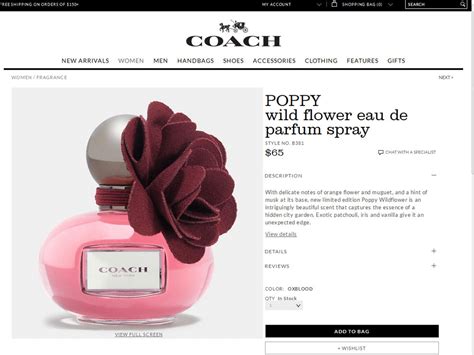 Coach Poppy Wildflower by Coach .